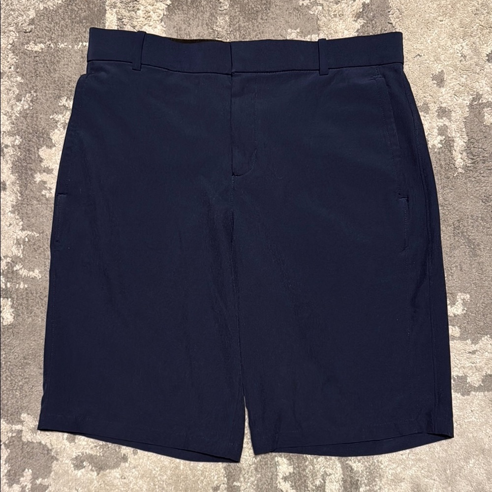 Nike Men's Navy Flat Front Shorts
